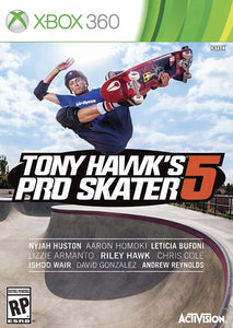 TONY HAWK PRO SKATER 5 (used) - Xbox 360 GAMES