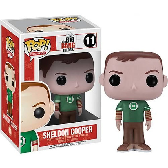 POP! TV: BIG BANG THEORY-GREEN LANTERN SHIRT SHELDON COOPER - Miscellaneous Goodies