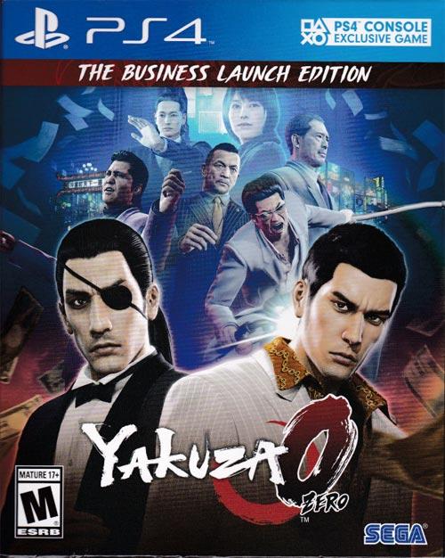 YAKUZA 0 THE BUISNESS LAUNCH EDITION - PlayStation 4 GAMES